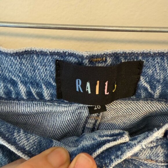 Rails Denim Blue Straight Jeans - Picture 2 of 5